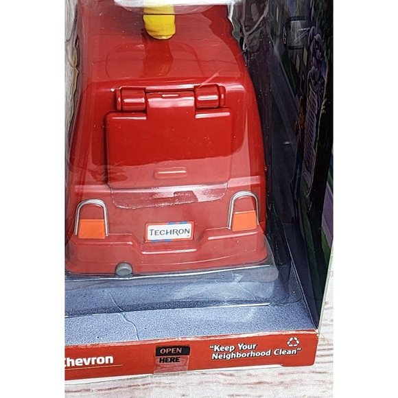 Vintage 2005 Chevron Cars Payton Pizza - Techron Stickers Inside Toy Car - Picture 3 of 16